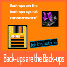 Back-ups are the Back-ups Against Ransomware