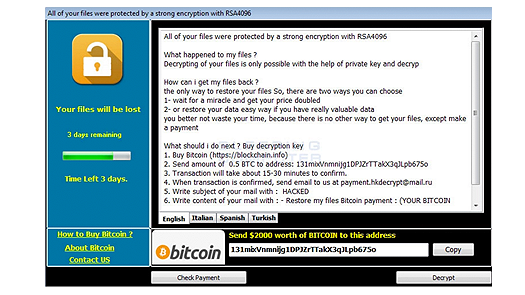 Hacked Ransomware