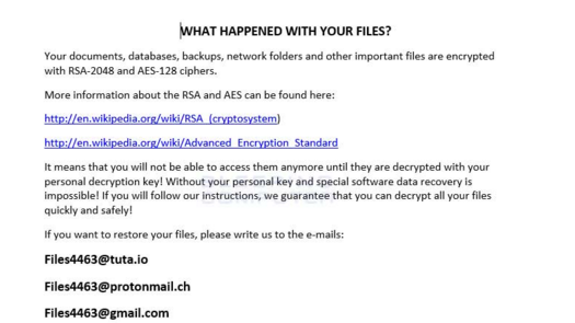 New Matrix Ransomware